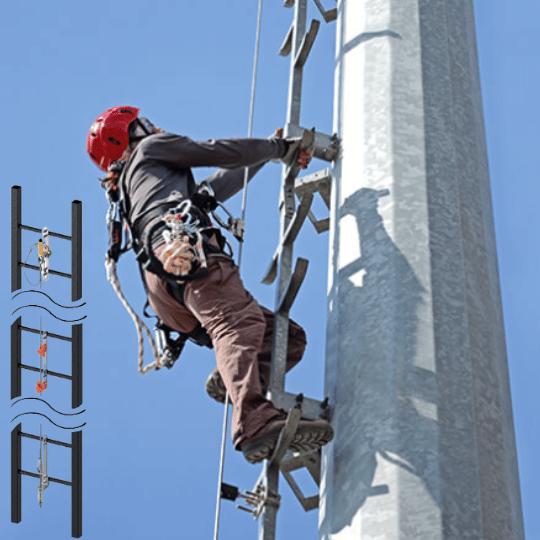 Penawaran Spesial PASANG VERTICAL LIFELINE WITH LADDER EXTENSION KAYA SAFETY K2030 A